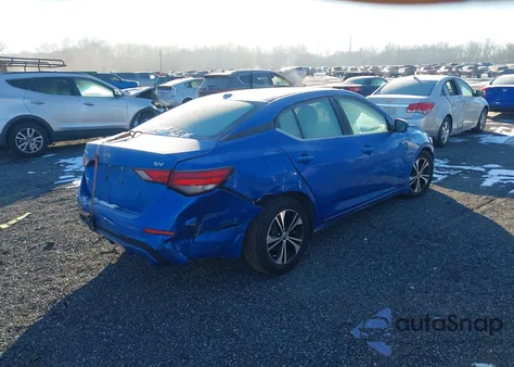 2020 Nissan Sentra Sv Xtronic Cvt z USA, uszkodzony, nr VIN 3N1AB8CVXLY237788